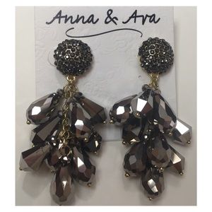 Anna & Ava Earrings, New With Tags